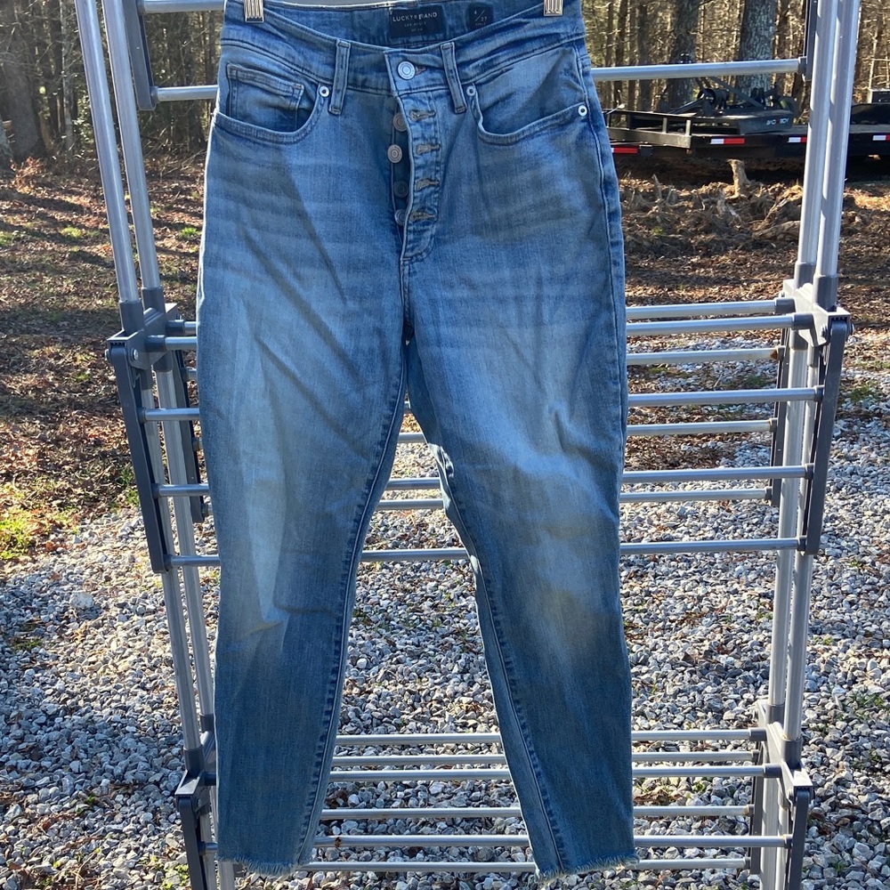Lucky Brand High Rise Blue Jeans